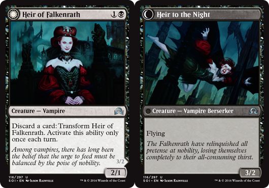 Heir of Falkenrath/Heir to the Night
